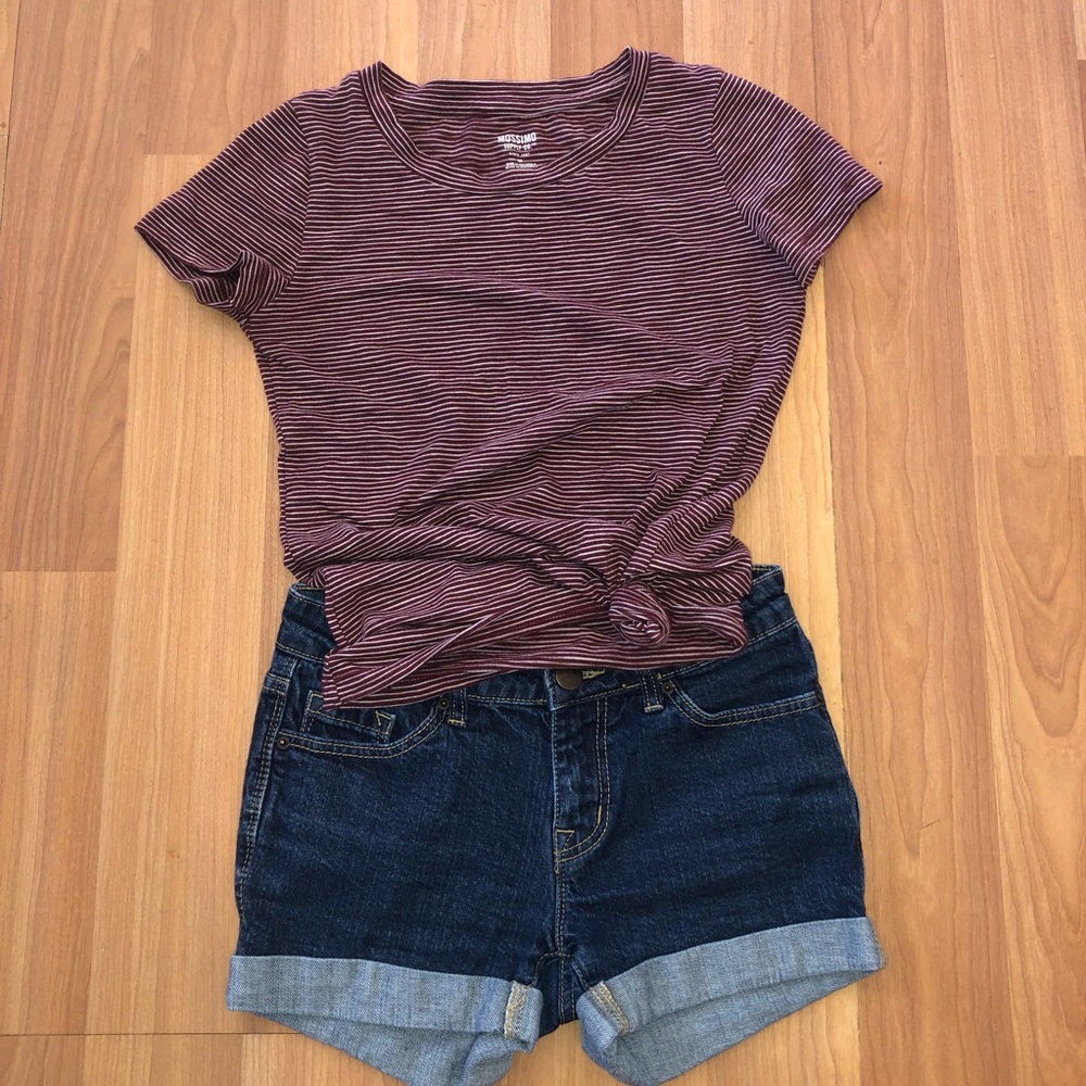 BDG shortie denim shorts